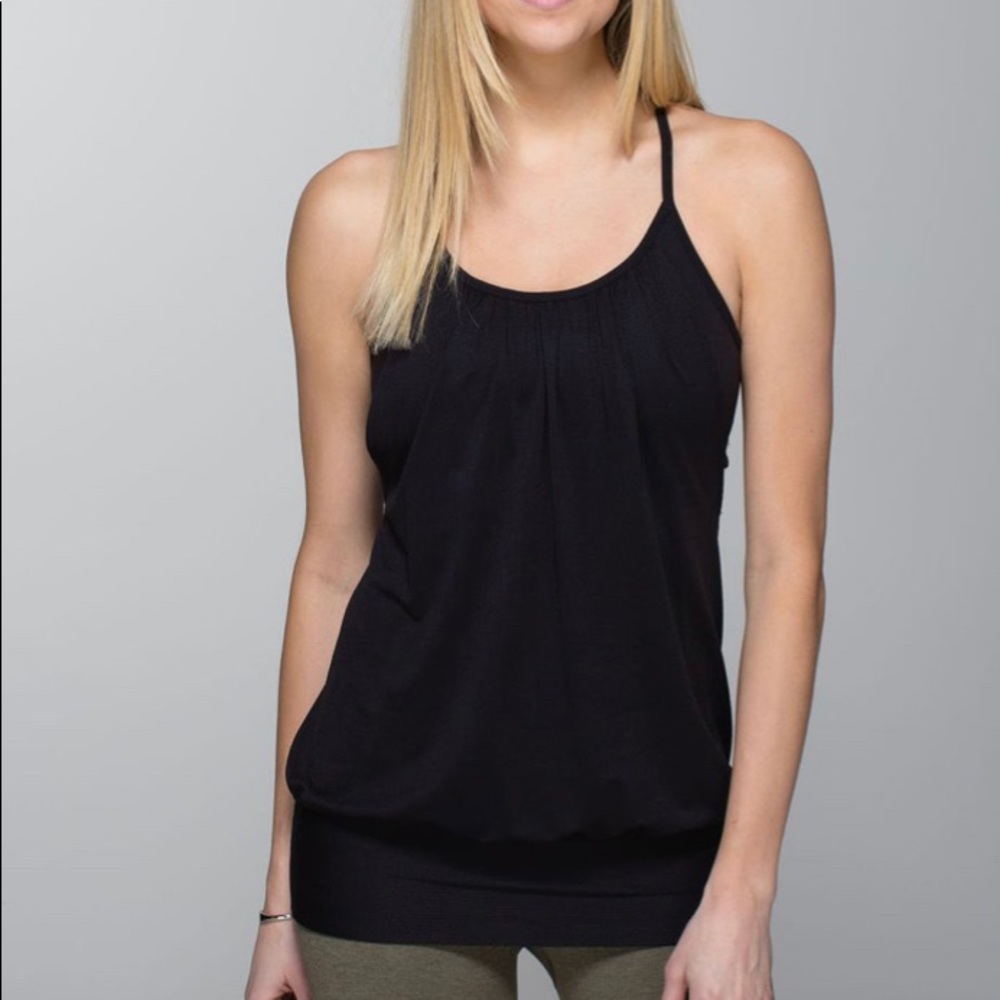 Lululemon Black No Limits Tank